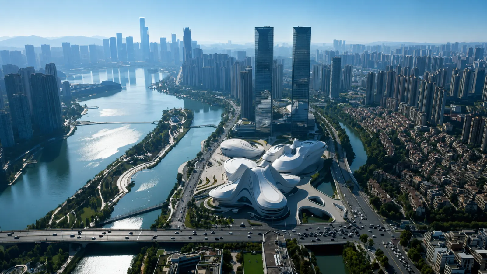 View of Changsha, China