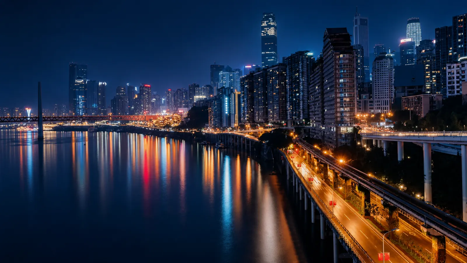 View of Chongqing, China