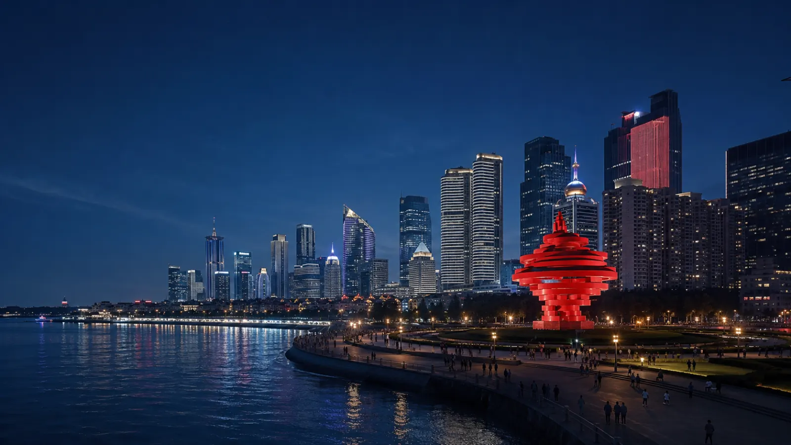 View of Qingdao, China