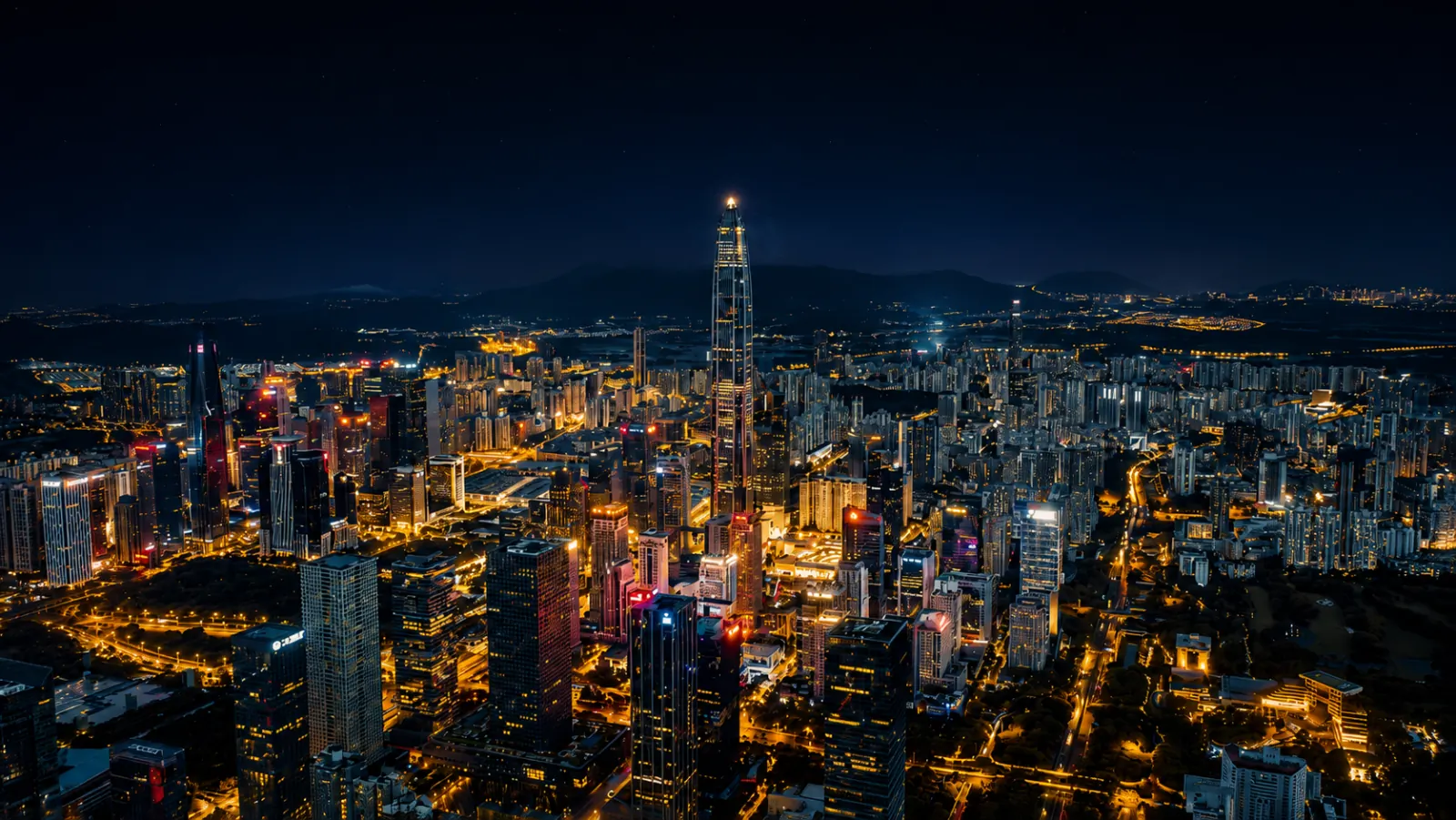View of Shenzhen, China